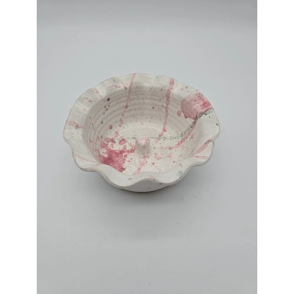 Fox Creek Apple Baker  Vintage Pottery 1992 Signed